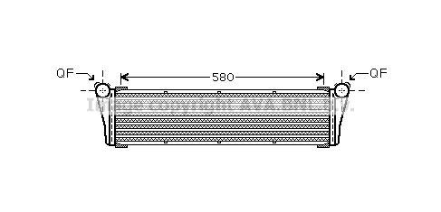 AVA QUALITY COOLING radiatorius, variklio aušinimas PR2053